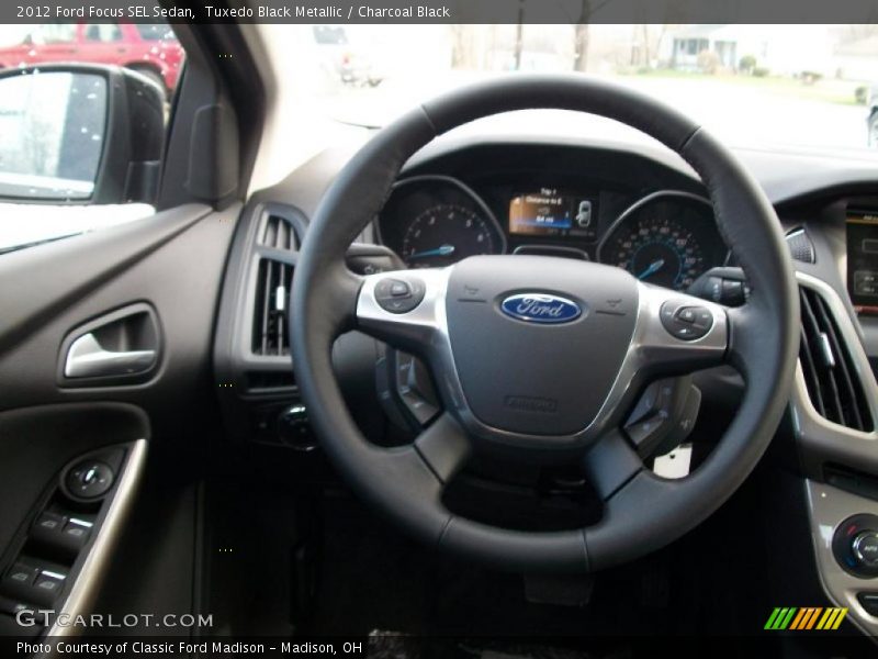  2012 Focus SEL Sedan Steering Wheel