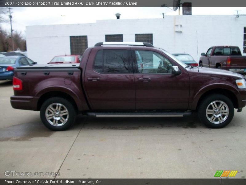  2007 Explorer Sport Trac Limited 4x4 Dark Cherry Metallic