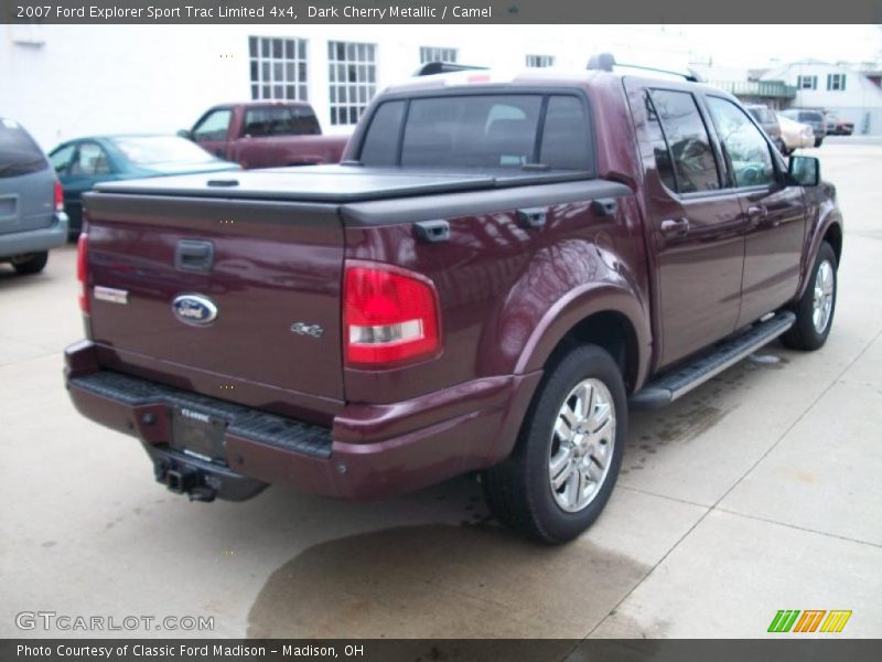  2007 Explorer Sport Trac Limited 4x4 Dark Cherry Metallic