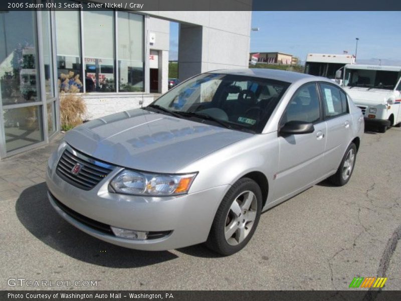Silver Nickel / Gray 2006 Saturn ION 3 Sedan