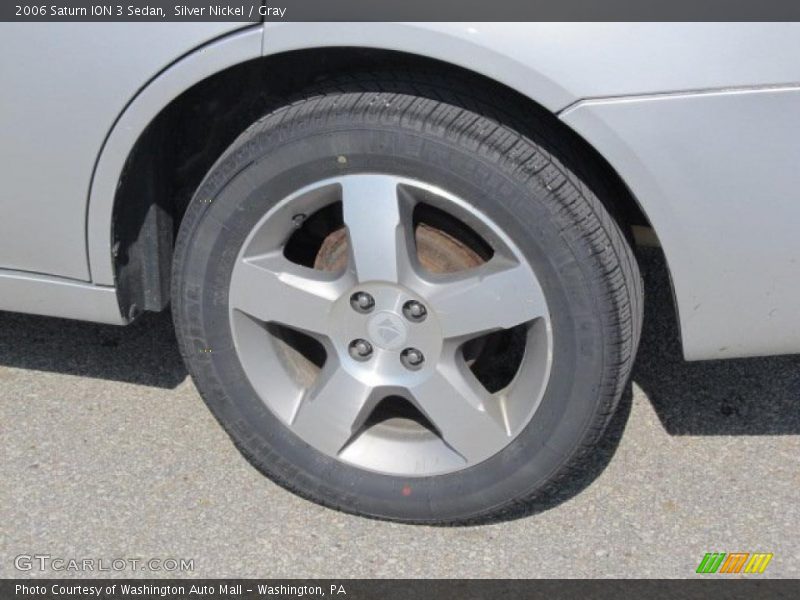 Silver Nickel / Gray 2006 Saturn ION 3 Sedan