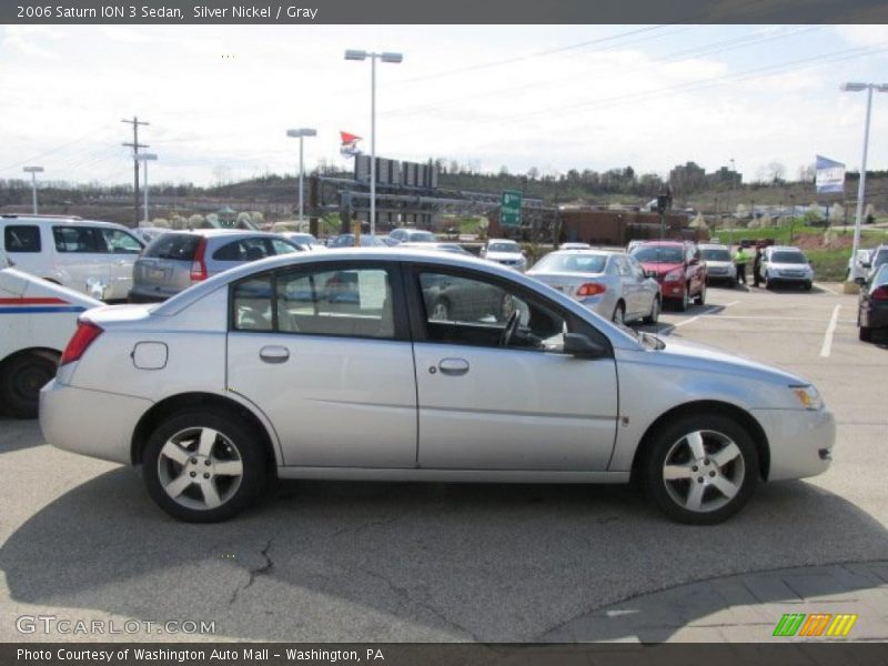 Silver Nickel / Gray 2006 Saturn ION 3 Sedan
