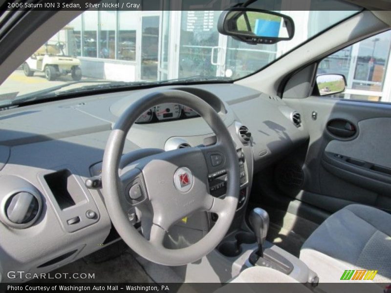 Silver Nickel / Gray 2006 Saturn ION 3 Sedan