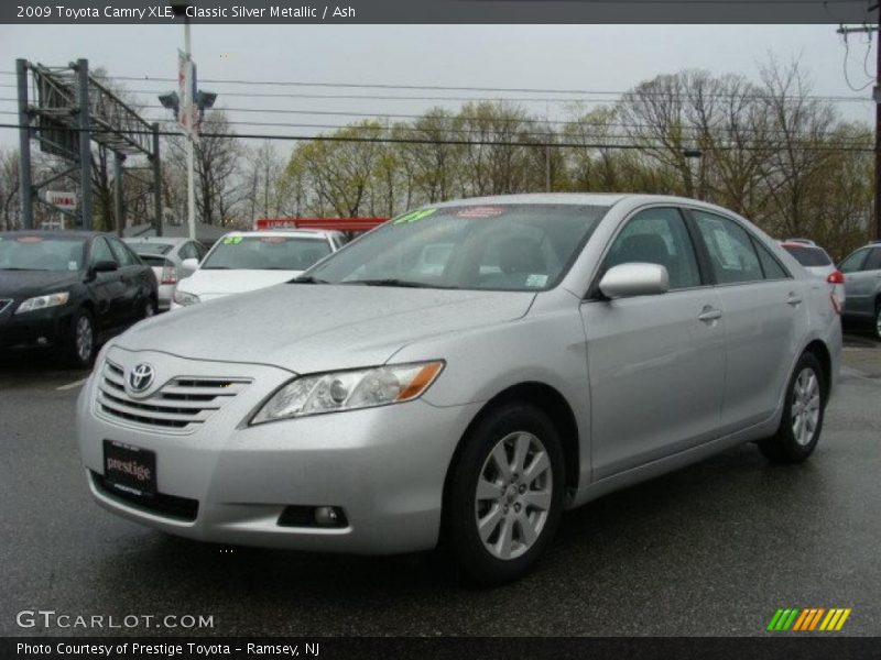 Classic Silver Metallic / Ash 2009 Toyota Camry XLE