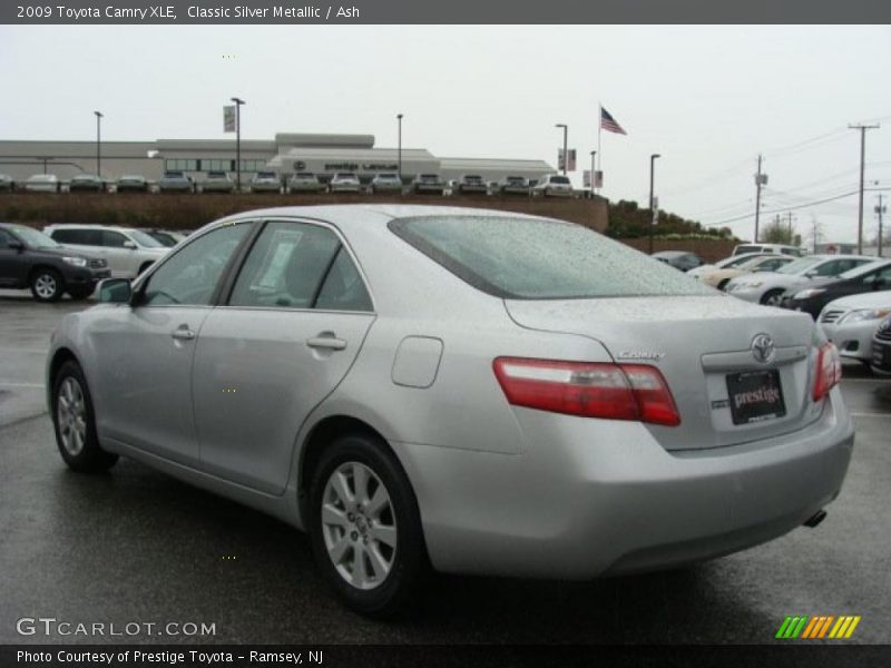 Classic Silver Metallic / Ash 2009 Toyota Camry XLE