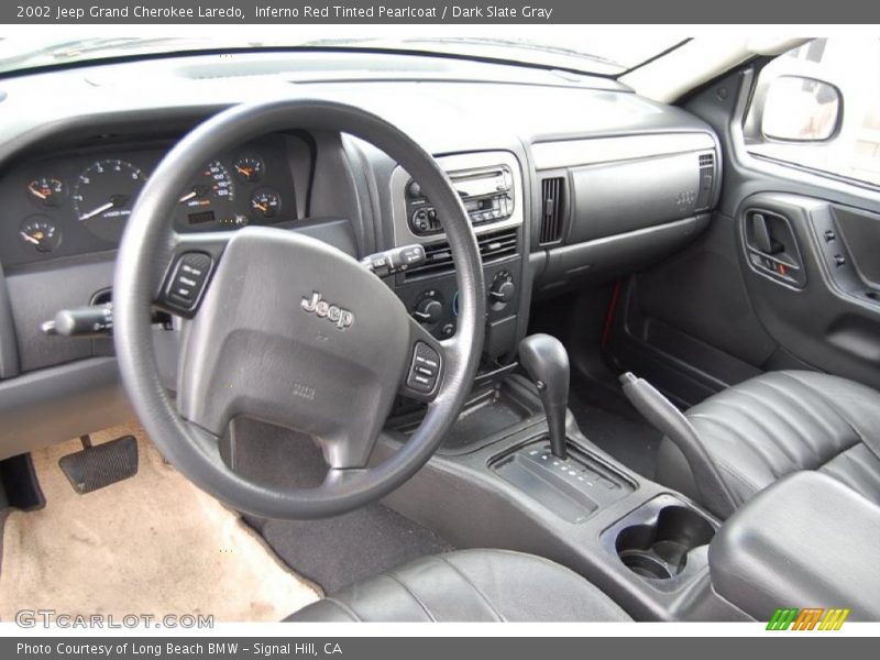 Dark Slate Gray Interior - 2002 Grand Cherokee Laredo 