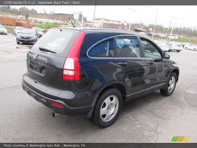 Nighthawk Black Pearl / Black 2008 Honda CR-V LX