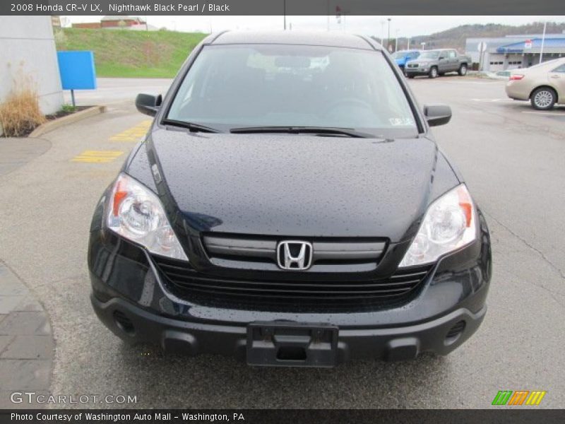 Nighthawk Black Pearl / Black 2008 Honda CR-V LX