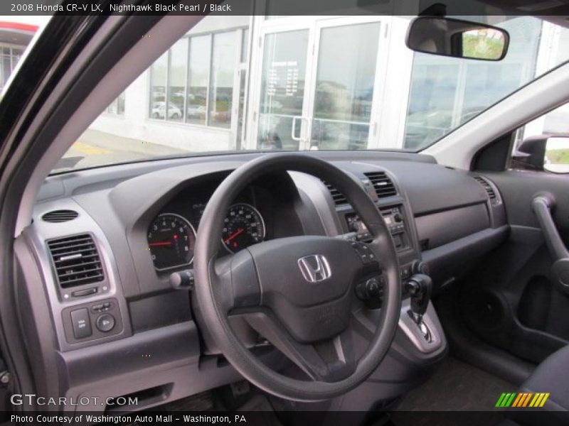 Nighthawk Black Pearl / Black 2008 Honda CR-V LX