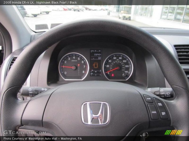 Nighthawk Black Pearl / Black 2008 Honda CR-V LX