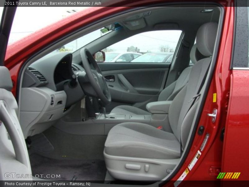 Barcelona Red Metallic / Ash 2011 Toyota Camry LE