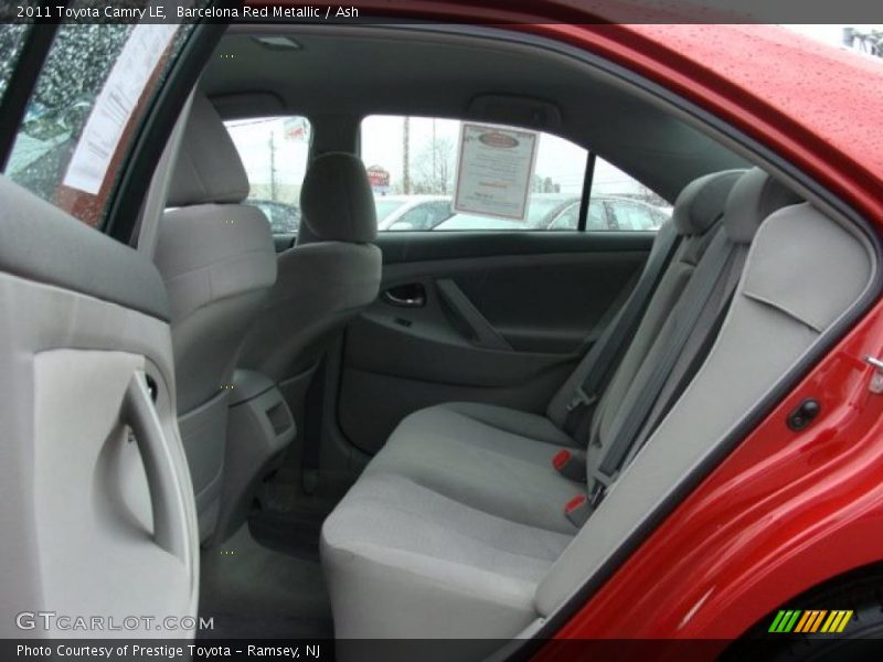 Barcelona Red Metallic / Ash 2011 Toyota Camry LE