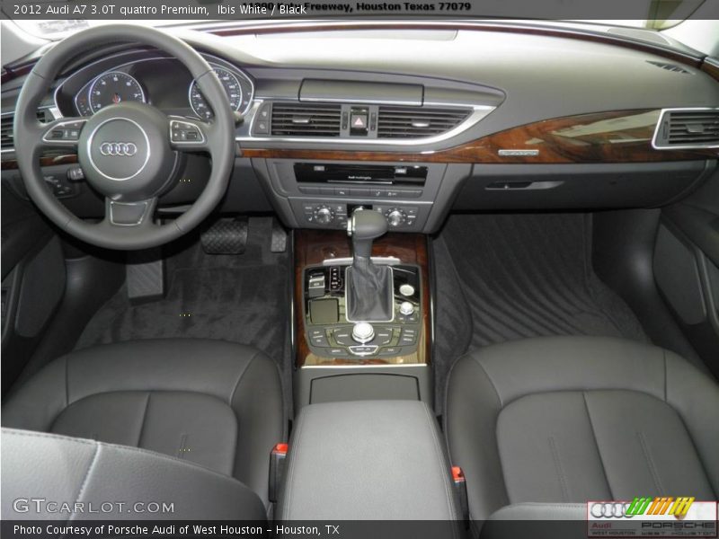 Ibis White / Black 2012 Audi A7 3.0T quattro Premium