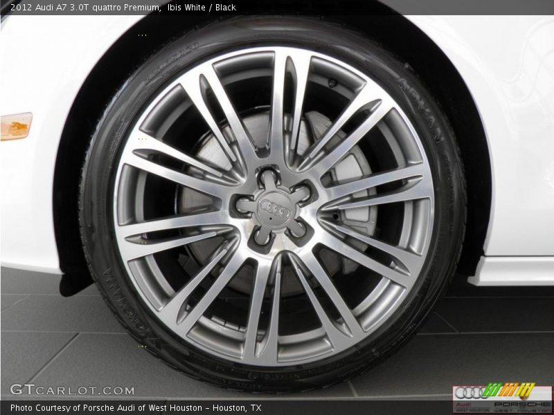 Ibis White / Black 2012 Audi A7 3.0T quattro Premium