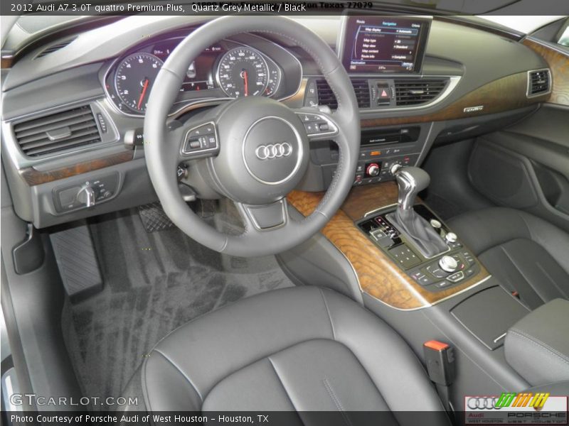 Black Interior - 2012 A7 3.0T quattro Premium Plus 
