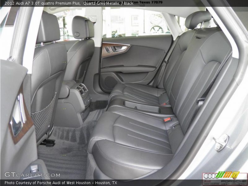 Quartz Grey Metallic / Black 2012 Audi A7 3.0T quattro Premium Plus