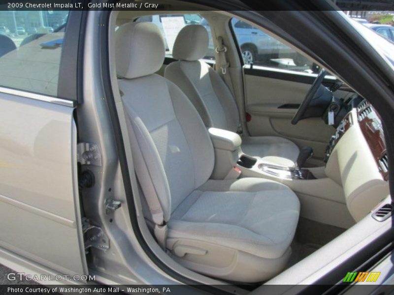 Gold Mist Metallic / Gray 2009 Chevrolet Impala LT