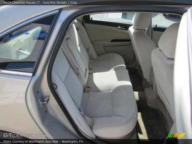 Gold Mist Metallic / Gray 2009 Chevrolet Impala LT