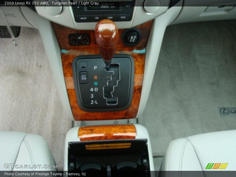 Tungsten Pearl / Light Gray 2009 Lexus RX 350 AWD