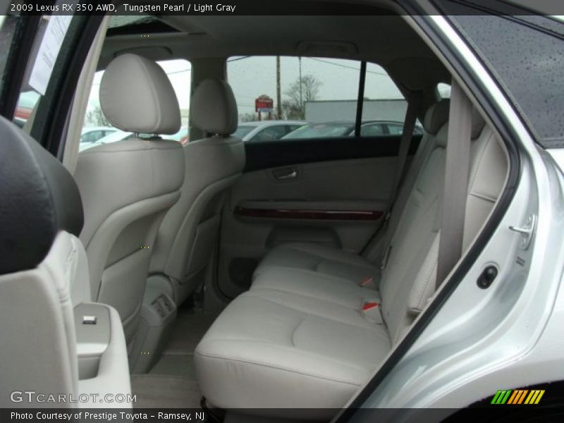 Tungsten Pearl / Light Gray 2009 Lexus RX 350 AWD