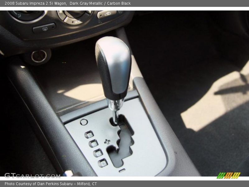 Dark Gray Metallic / Carbon Black 2008 Subaru Impreza 2.5i Wagon