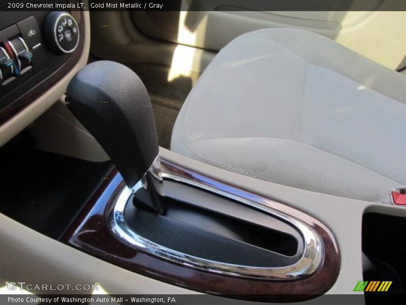 Gold Mist Metallic / Gray 2009 Chevrolet Impala LT