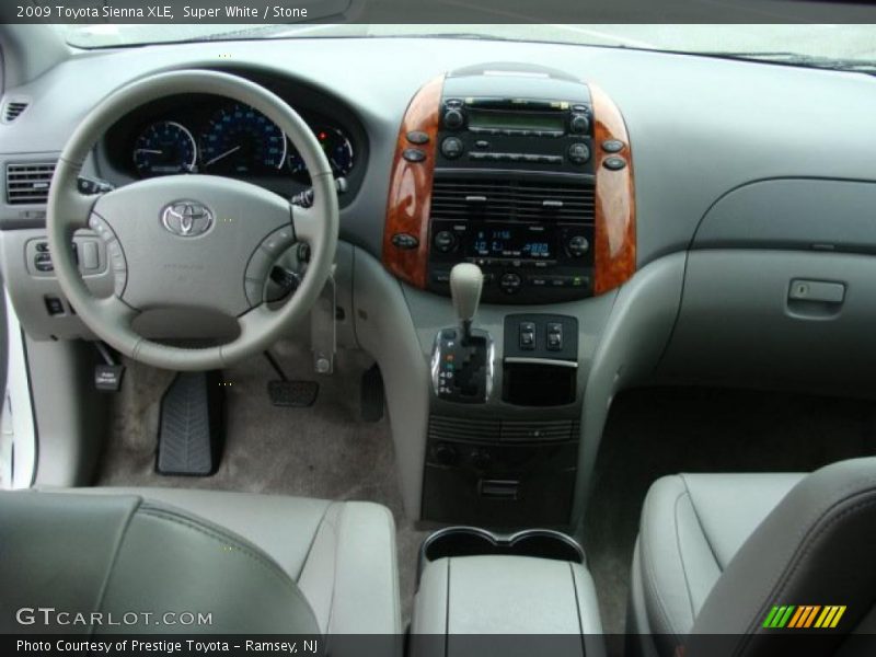 Dashboard of 2009 Sienna XLE