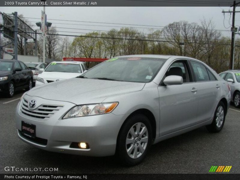 Classic Silver Metallic / Ash 2009 Toyota Camry XLE