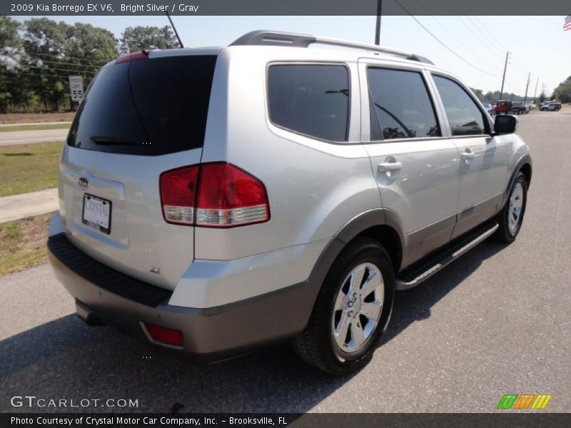 Bright Silver / Gray 2009 Kia Borrego EX V6