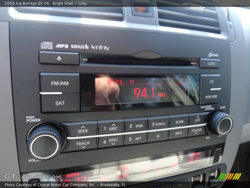 Controls of 2009 Borrego EX V6
