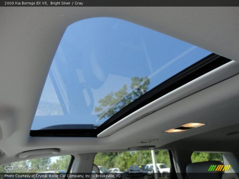 Sunroof of 2009 Borrego EX V6