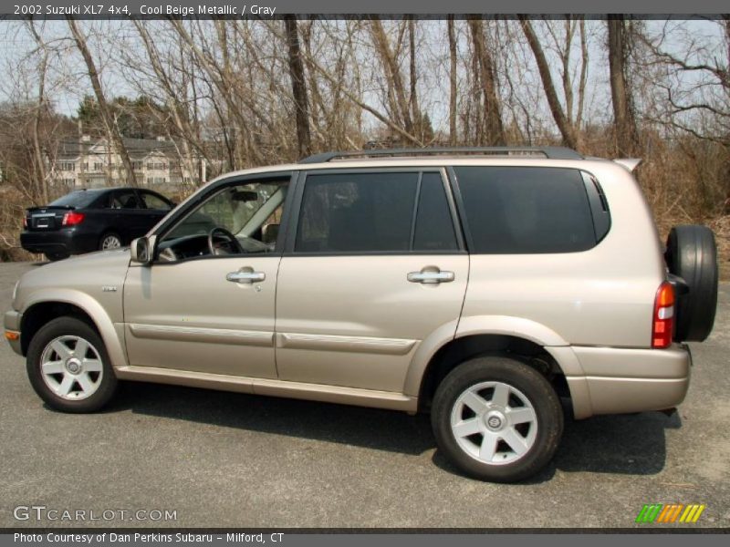 Cool Beige Metallic / Gray 2002 Suzuki XL7 4x4