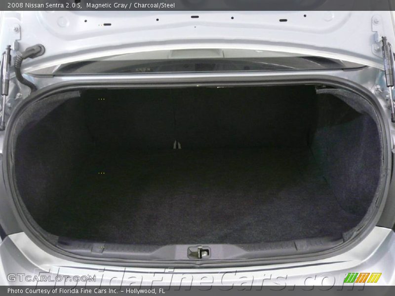 Magnetic Gray / Charcoal/Steel 2008 Nissan Sentra 2.0 S