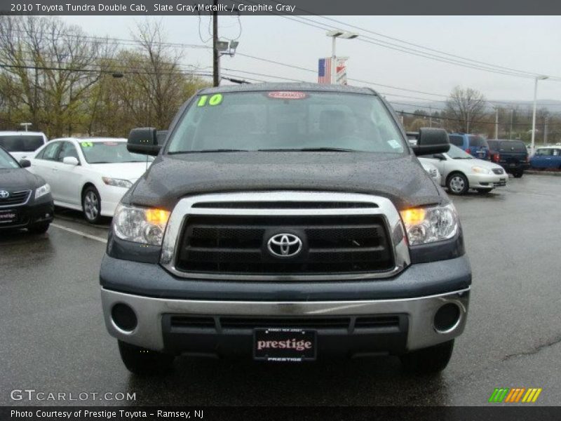 Slate Gray Metallic / Graphite Gray 2010 Toyota Tundra Double Cab