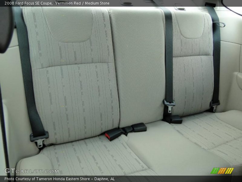 Vermillion Red / Medium Stone 2008 Ford Focus SE Coupe