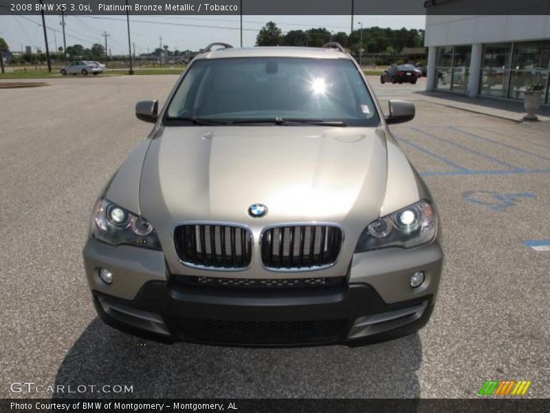 Platinum Bronze Metallic / Tobacco 2008 BMW X5 3.0si