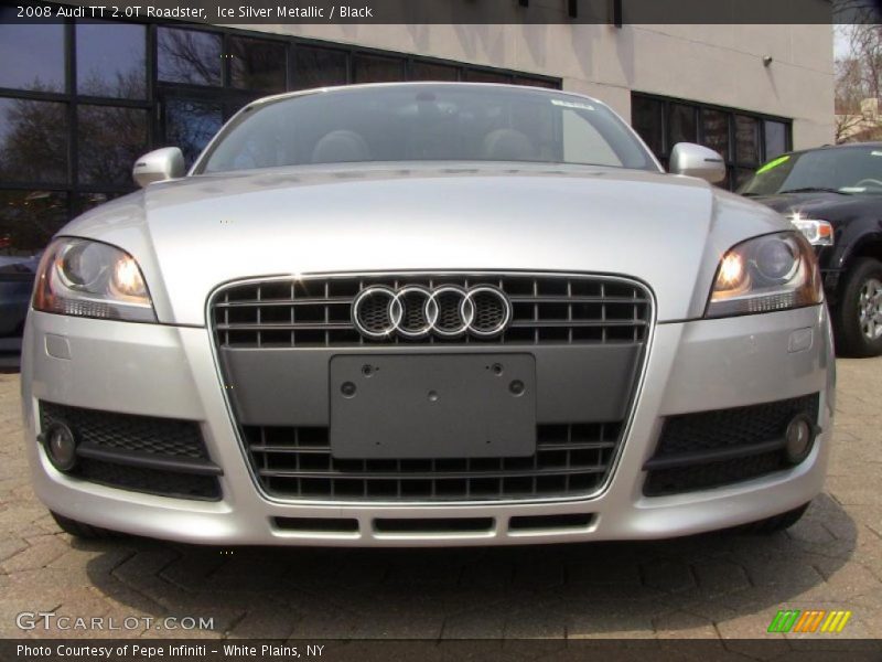 Ice Silver Metallic / Black 2008 Audi TT 2.0T Roadster