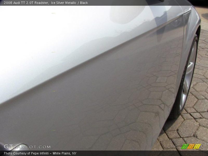 Ice Silver Metallic / Black 2008 Audi TT 2.0T Roadster