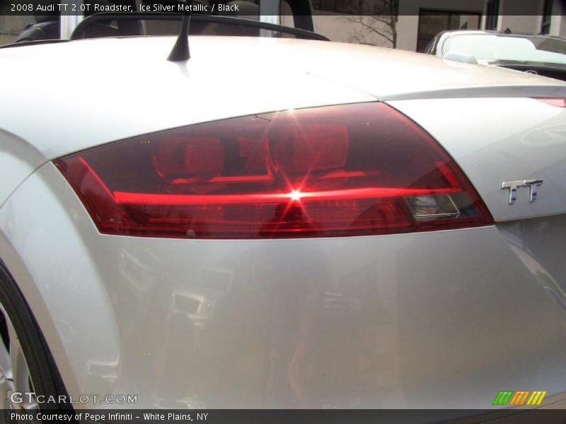 Ice Silver Metallic / Black 2008 Audi TT 2.0T Roadster