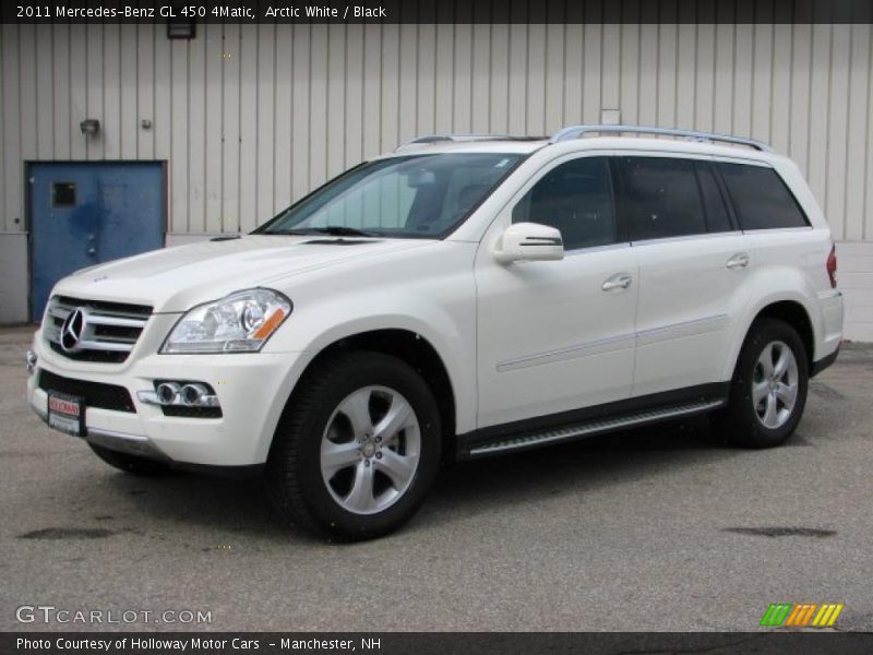 Arctic White / Black 2011 Mercedes-Benz GL 450 4Matic