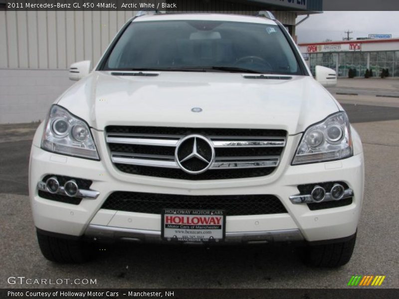 Arctic White / Black 2011 Mercedes-Benz GL 450 4Matic