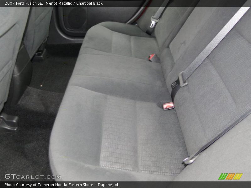 Merlot Metallic / Charcoal Black 2007 Ford Fusion SE