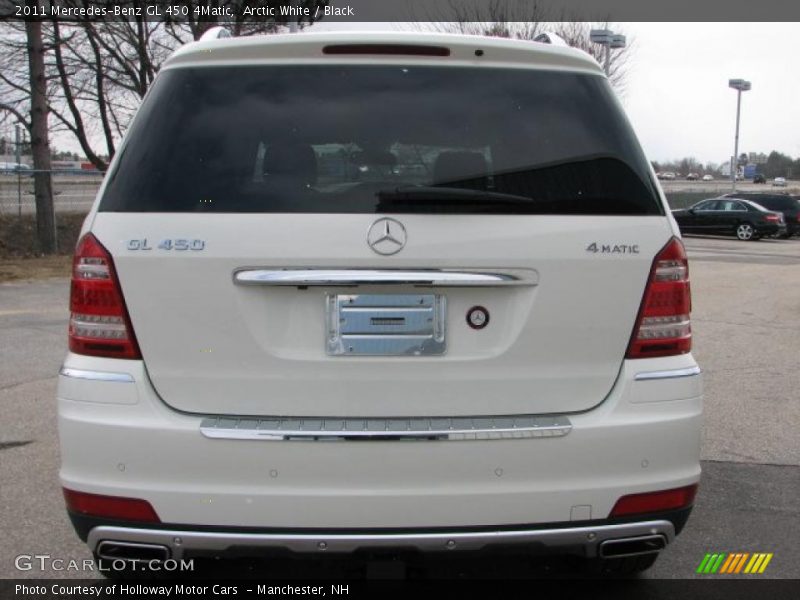 Arctic White / Black 2011 Mercedes-Benz GL 450 4Matic