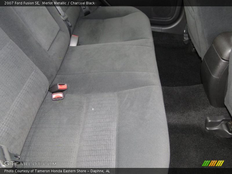 Merlot Metallic / Charcoal Black 2007 Ford Fusion SE