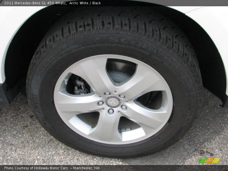 Arctic White / Black 2011 Mercedes-Benz GL 450 4Matic