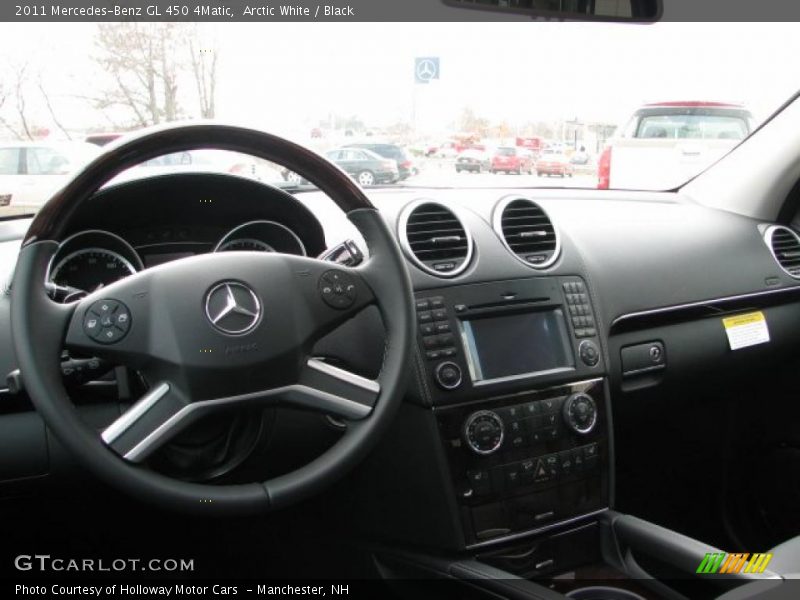 Arctic White / Black 2011 Mercedes-Benz GL 450 4Matic