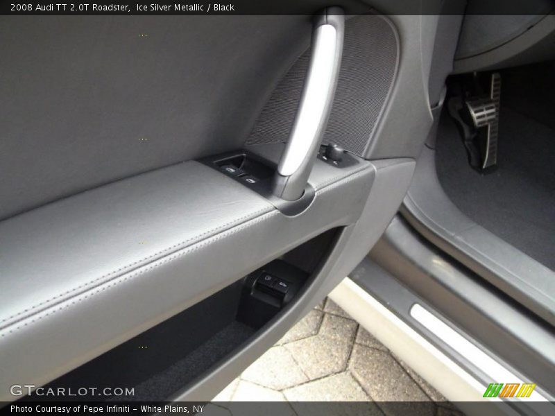 Ice Silver Metallic / Black 2008 Audi TT 2.0T Roadster