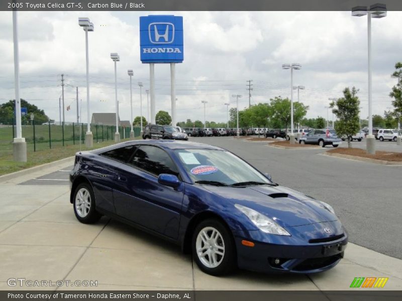 Carbon Blue / Black 2005 Toyota Celica GT-S