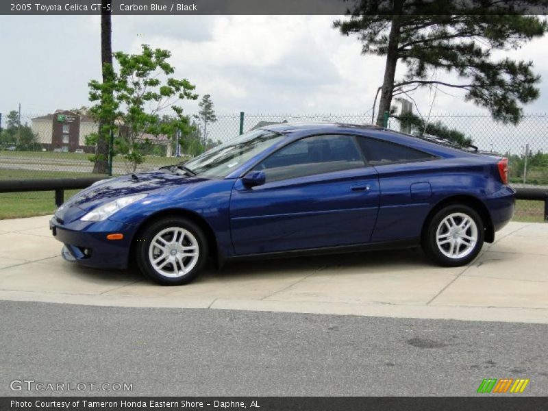 Carbon Blue / Black 2005 Toyota Celica GT-S