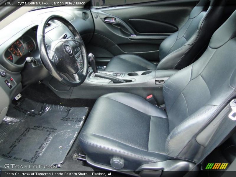  2005 Celica GT-S Black Interior